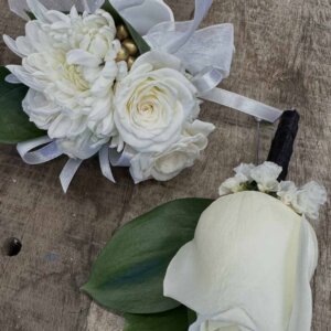 Wrist Corsage & Buttonhole Combo